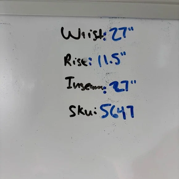 Good American Good Skate Crop Jeans Womens 0/25 Blue High Rise Wide Leg Raw Hem - Picture 14 of 14